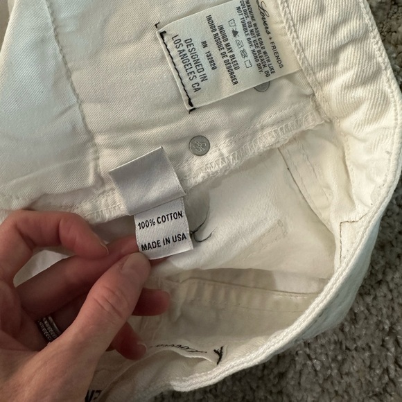 Lovers and Friends White Jean Shorts - Picture 5 of 10